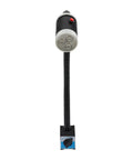 Super Bright 9W Led Machine Tool Light With Magnetic Base And Flexible Gooseneck, aluminum alloy lamp with flexible neck.