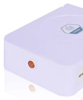 Step Up Transformer 110V To 220V Power Converter 3000 Watts Dual 220V Sockets with side view and power switch