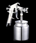 Heavy Duty Adjustable Pneumatic Paint Sprayer Built Like A Beast With Ergonomic Handhold for automotive and wood projects.