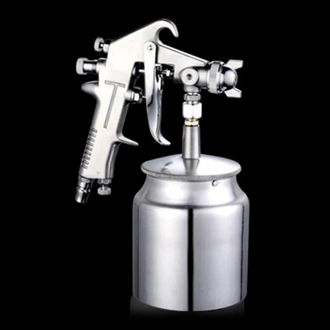 Heavy Duty Adjustable Pneumatic Paint Sprayer Built Like A Beast With Ergonomic Handhold for automotive and wood projects.