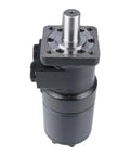 Heavy Duty Hydraulic Motor Replacement For H Series Equipment Part Number 101-1016-009 detailed view showing steel design and shaft.