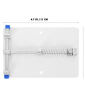 Universal Circuit Board Repair Fixture Tool Pro Grade Gear For Soldering And Phone Motherboard Holding, dimensions shown