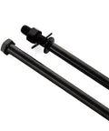 Half Inch 13 Thread Hex Head Screws And Bolts Kit With Nuts, Flat And Lock Washers, Partially Threaded, Stainless Steel 18-8 Black Finish