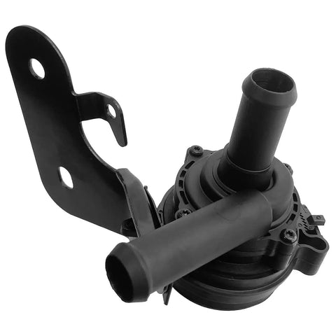 Top Notch Electric Auxiliary Water Pump Direct Fit For Cadillac Sts Cts 2008 Through 2011 3.6L V6 Gas Engine photo showing pump with mounting bracket.