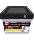 Grip-Rite box of 21 Degree Plastic Strip Round Head Framing Nails Bright Coated 3 In By 0.120 In Collated