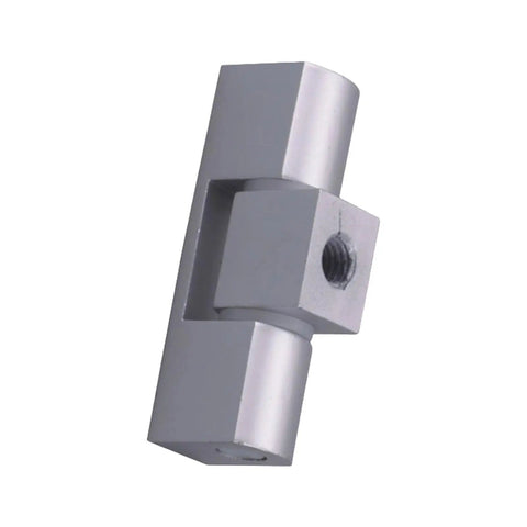 Beefy Zinc Alloy Box Door Hinge With Adjustable Friction Stop Chrome Plated 1.2x1.2x2.4 In Heavy Duty Industrial Folding Butt Joint Hardware