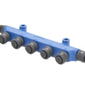 NMEA2000 5 Port Tee Connector Backbone Tee Splitter M12 5 Pin Male To Female Junction Box, plastic waterproof design.