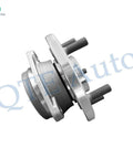 Side view of Set Of 2 Front Wheel Hub Bearing Assemblies Replacement For 1999 To 2004 Jeep Grand Cherokee With 4.0L I6 Or 4.7L V8 Engine Ready To Install Durable Wheel Hub Kit