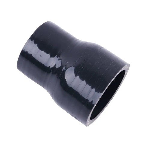 1.5 To 2 Inch Silicone Reducer Coupler Reinforced Hose, 4-ply Go-To Turbo Intercooler Intake Piping, Universal 38-51mm, black