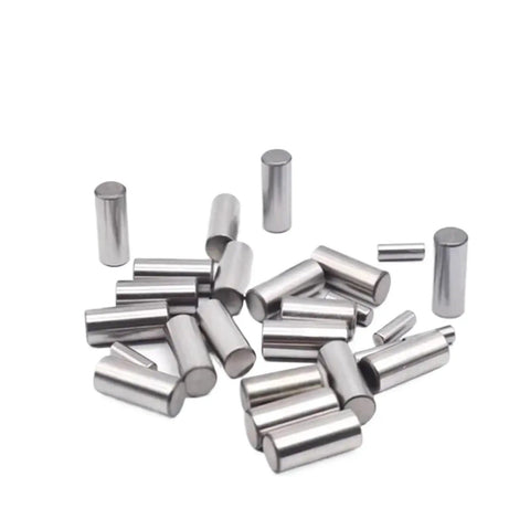 Five Hundred Piece HRC62 Bearing Steel Cylindrical Dowel Pins For Precision Alignment And Locating, scattered view, M1 size