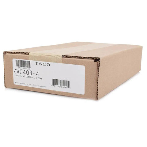 Three Zone Hydronic Valve Controller For Heating Systems, Universal 3 Zone Design Works With Cold Start Or Tankless Boilers, boxed