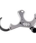 Exit Pro Release Grey With Hand Polished 440C Stainless Hook, Patented Star Drive System For Multiple Arm Positions shown