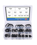 320 Piece Carbon Steel Wave And Crinkle Spring Washer Set M3 Through M31 Compression Type Assortment With Box Includes 13 Models Handy Durable Elastic Washers For Automotive Machinery And DIY Projects, open box