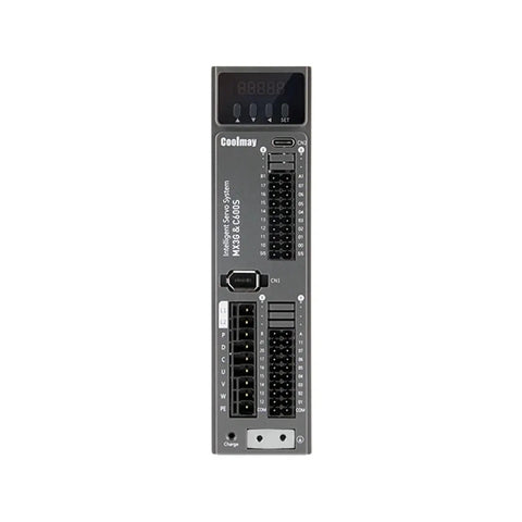All In One Motion Controller With Integrated Servo Drive And RS485 Interface DC24V 0.4KW Plug And Play Programmable Logic Circuits For Automation Easy Setup And Reliable Precision Motion Control, front view