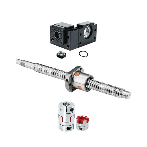 Premium High Precision Linear Guide Rail Kit With Smooth HGR25 Square Rails And HGH25CA Slides Plus SFU3205 Ball Screw For CNC