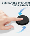 Hand pressing pop-up drain for Waterfall Matte Black Bathroom Faucet For Single Hole Or 3 Hole Sinks With Ceramic Valve