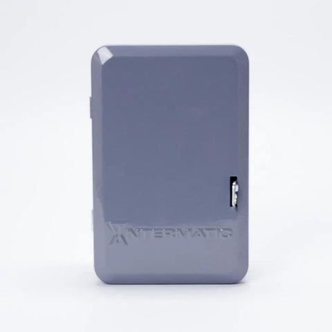 DT101 20 Amp 24 Hour Digital Time Switch, SPST, 1 Circuit, 120-277 VAC, gray exterior casing with visible brand logo
