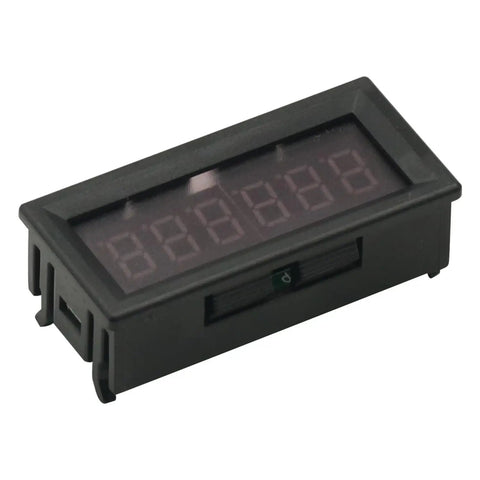 0.36 Inch 6 Bit LED Digital Display Panel For Modbus RTU RS485 PLC, front view of black rectangular module with red display.