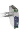 Industrial Rail Mount Regulated Switching Power Supply WDR-60-5, 50W 5V 10A, Wide Input Voltage Range, Rugged and Efficient, Built Tough for Indoor Use, High Reliability with Auto Overload Cutoff, metal DIN rail unit