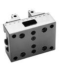 Self Centering Vise For Small Workpieces, Modular Clamp System With Enhanced Grip For Pipes And Round Materials, top view detail