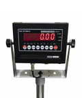 Digital weight indicator for Rock Solid Heavy Duty Industrial Bench Scale 500 Lb Capacity, featuring oversized display and control buttons.