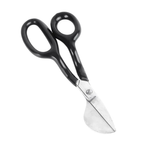 Duckbill Napping Shear 7 Inch For Carpet Pile And Applique Pro Grade Ergonomic Grip Scissors with black handles