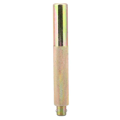 Close-up of handle from 13mm Metal Number Stamp Set 0 to 8 With Knock Hammer, Pro Grade Handheld Stamping Tool for Leather, Plastic, and Soft Metals