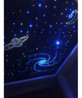 Star ceiling with end glow PMMA fiber optic cable strands roll, 100 pieces, 0.03 inch diameter, 9.8 feet long per strand installed