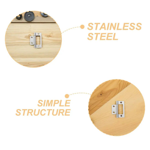 Heavy Duty Stainless Steel Cabinet Hinges 12 Pcs Built To Last Self Closing Flush Wardrobe Door Hinges on wood panel