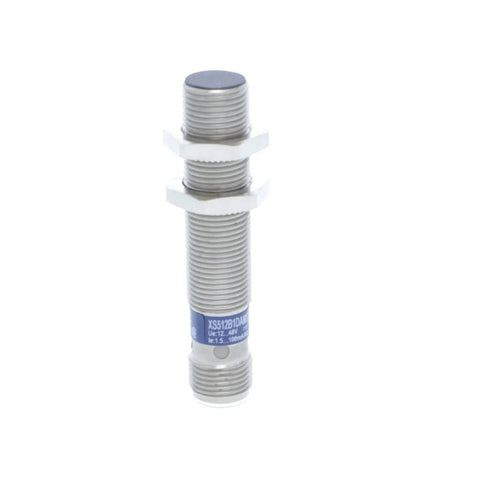M12 Cylindrical Inductive Proximity Sensor With 2 mm Sensing Distance And 50 mm Length, Nickel Plated Brass Housing
