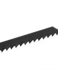 Blade of All In One Heavy Duty Dual Head Nibbler And Cutter Drill Attachment, serrated edge for cutting metal and wood