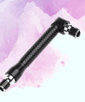 Heavy Duty Dual End Socket Wrench With 1/4 Hex Drive And Extended L Handle Forged From Toughened Steel, showing long lever and dual ends.