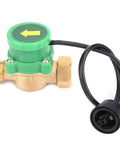 G1/2 To G1/2 Thread Flow Switch Sensor With Electronic Pressure Auto Control 220V for hot and cold water up to 70C, side view