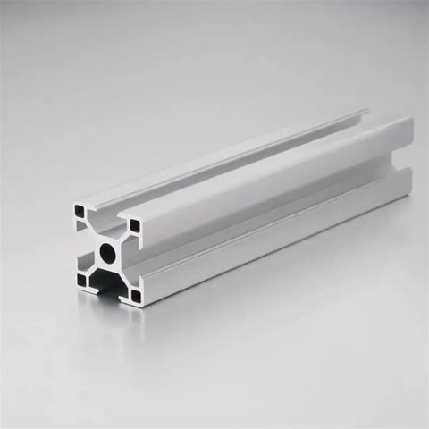 Heavy Duty T-Slot Aluminum Profile 3030 And 3060 Sizes for Custom Builds in lightweight silver aluminum material.