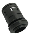 Cable Gland Tube Connector For Corrugated Conduits Black AD25 Fittings With M25x1.5 Thread Screw In Joint