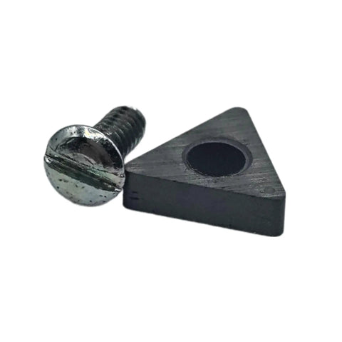 Negative Rake Carbide Brake Lathe Bits For Ammco 1000 2002 3000 And Hunter BL500 BL505 10 Pack Replacement Cutting Tips