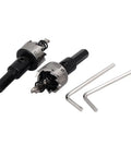20mm Hole Saw Kit With 67mm Length HSS Cutters Includes 2 Hole Saws And 2 Hex Wrenches For Wood And Metal Cutting Durable Twist Design