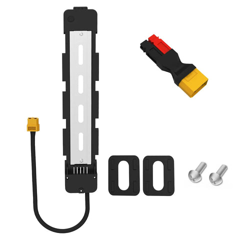 Ebike Battery Base Mounting Plate Bracket With 5 Pin Connector For Polly DP-5 DP-6 DP-7 DP-9 Electric Bikes No Space For Controller