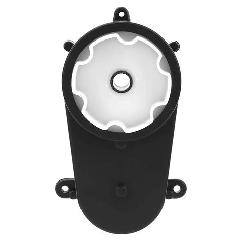 Top view of Quiet Electric Steering Gearbox For Kids Ride On Cars, High RPM 5600, 12V Replacement Motor with Low Noise