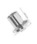Heavy Duty 2 Pack Stainless Steel Hose Quick Connectors With Clamps For 16mm Pipes Perfect For Garden Irrigation And Watering Supplies That Last Forever. Stainless steel hose connector, 2.5 cm x 2.2 cm