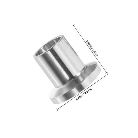 Heavy Duty 2 Pack Stainless Steel Hose Quick Connectors With Clamps For 16mm Pipes Perfect For Garden Irrigation And Watering Supplies That Last Forever. Stainless steel hose connector, 2.5 cm x 2.2 cm