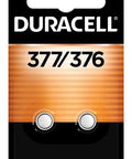 Dead Serious On Power Genuine Silver Oxide Button Cell Watch Battery With Steady Juice For Calculators Thermometers Stopwatches Laser Pointers 376 377 Size two pack, packaged by Duracell.