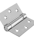 3 And A Half Inch Self Closing Stainless Steel Door Hinges Built Tough For Everyday Use Heavy Duty Spring Loaded Auto Close Adjustable