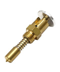 Heavy Duty Motorcycle Carburetor Fast Idle Screw And Manual Choke Plunger for Precision Throttle Control, brass material.
