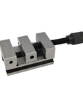 Right Angle Vise Grinder Tongs For Surface Grinding And Milling Clamp EDM Ready shown in industrial setting