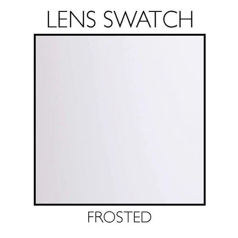 Lens swatch for Old School 2 Light Ceiling Light With Frosted Glass For Indoor Or Outdoor Use Dimmable Fixture Ideal For Porch Entryway.