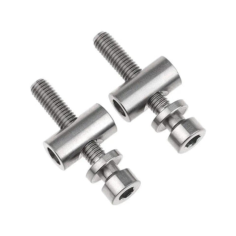 Titanium M5x30mm Bolt Nut Washer Set For Thomson Seatpost, 6Al/4V Titanium Alloy Grade 5 Fasteners, 8.5mm Washer Diameter