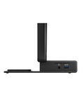Legit Thunderbolt 5 MacBook Docking Station side view showcasing ports and clean black shell design.