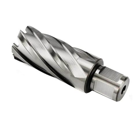 Oscarbide annular cutter, 1-1/16 in diameter, 2 in depth of cut, 3/4 in Weldon shank.