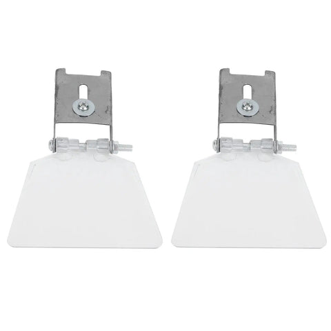 Bench Grinder Eye Shield 2 Pack Safety Guard For 125mm, 150mm, 200mm, And 250mm Grinding Wheels, 304 Stainless Steel Cover